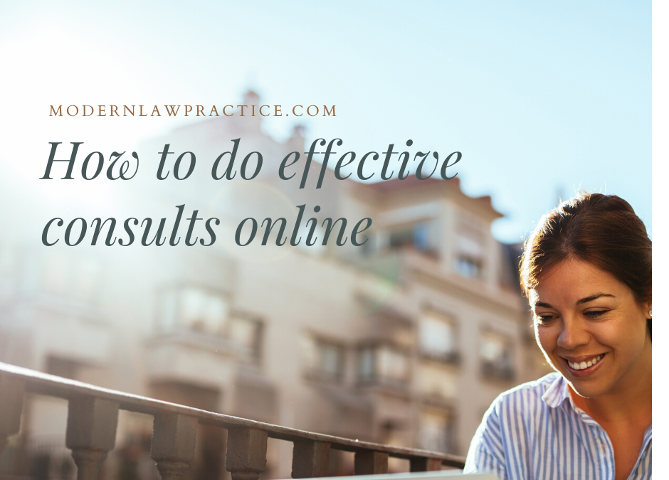 Tech Tips: How To Do Effective Consults Online