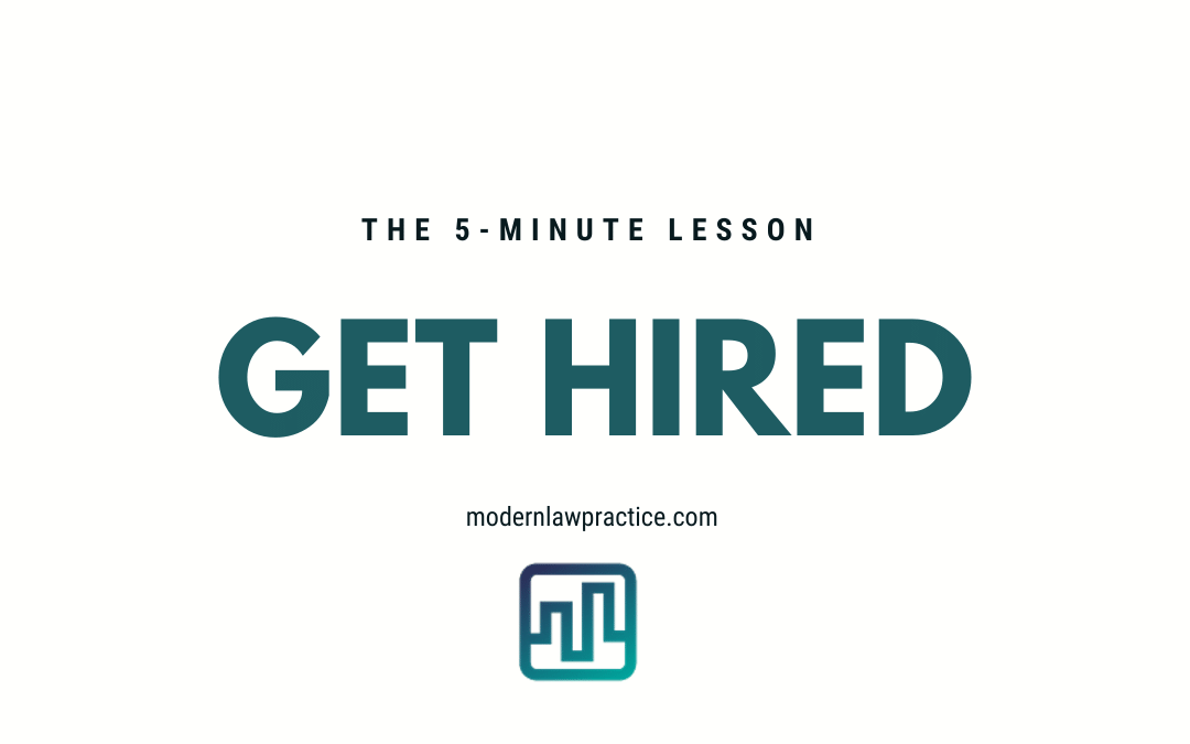 How To Get Hired (Explained in 5 Minutes)