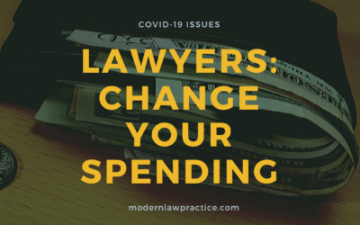 Lawyers: Change Your Spending!