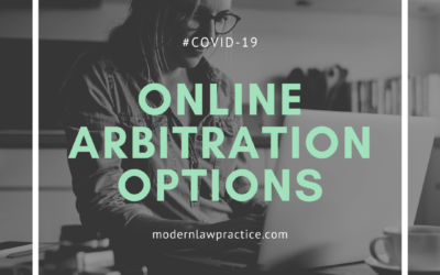 Courts shut down? Online Arbitration Options