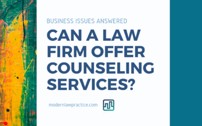 Can a law office offer non-lawyer services?